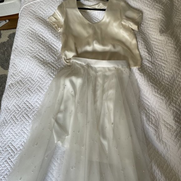 NEW Carol Hannah Calla v-neck low back silk top - Picture 13 of 14